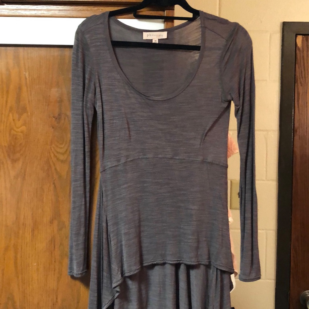 Philosophy Scoop Neck Cozy Longsleeve